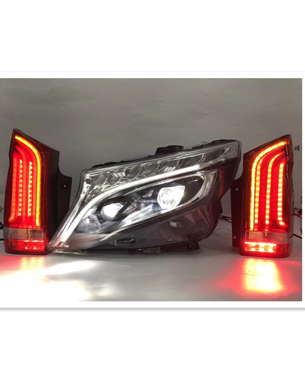 Benz Vito headlamp  and taillamp 