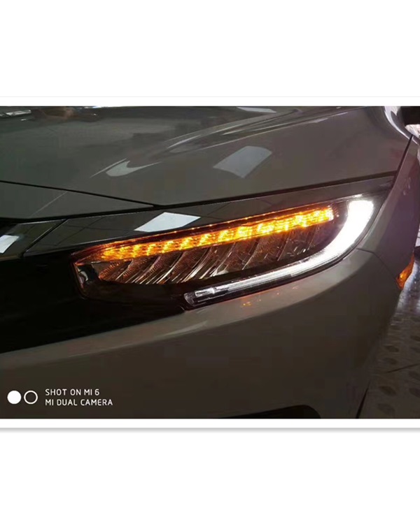 2017 Honda civic headlamp 