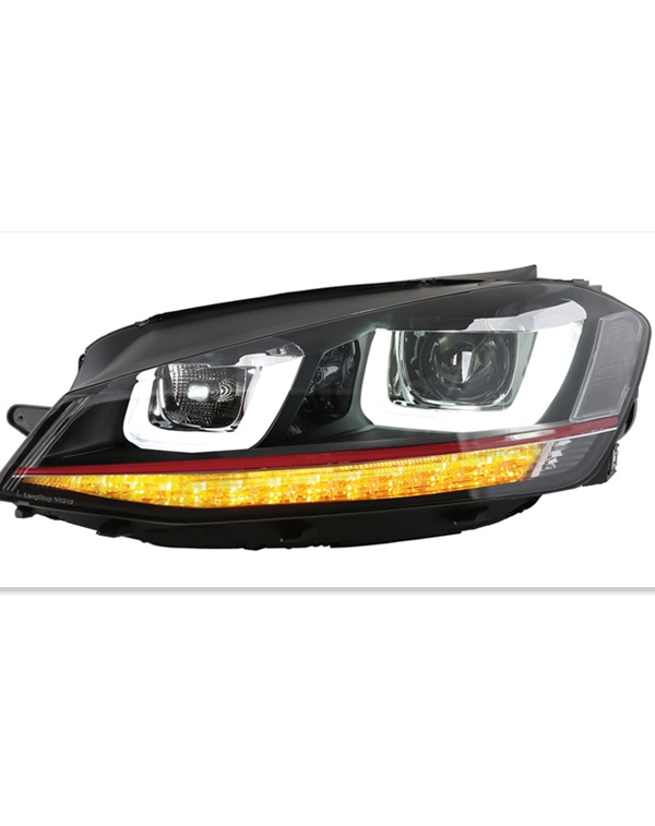2014up Volkswagen golf7 headlamp and bumper and fog lamp 